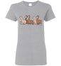 t-shirt: Curious Alpacas Gildan Ladies Short-Sleeve Purely Alpaca