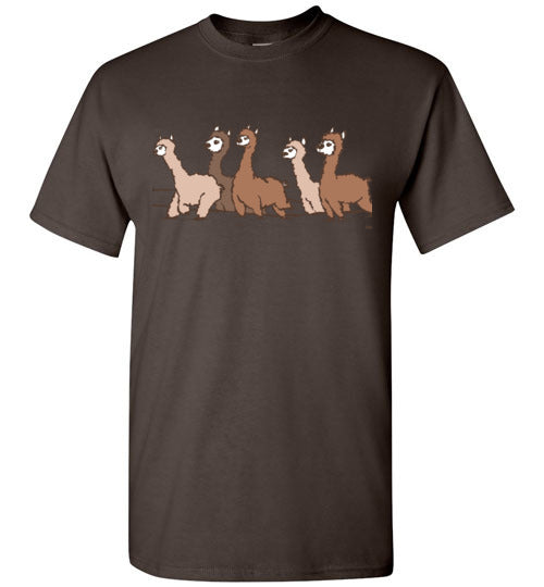 t-shirt: Curious Alpacas Gildan Short-Sleeve Purely Alpaca