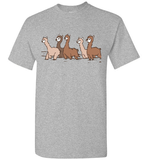 t-shirt: Curious Alpacas Gildan Short-Sleeve Purely Alpaca