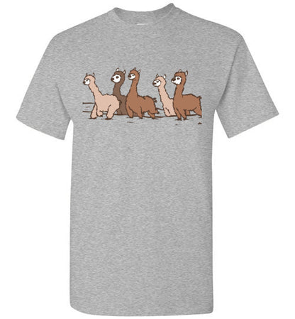 t-shirt: Curious Alpacas Gildan Short-Sleeve Purely Alpaca