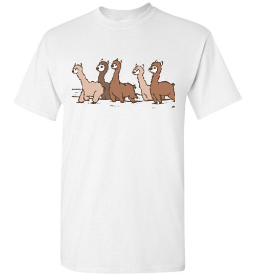 t-shirt: Curious Alpacas Gildan Short-Sleeve Purely Alpaca