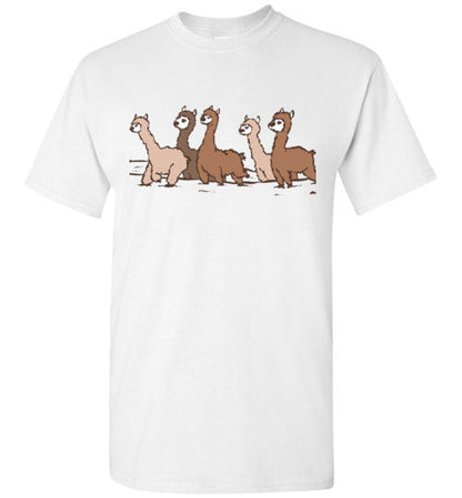 t-shirt: Curious Alpacas Gildan Short-Sleeve Purely Alpaca