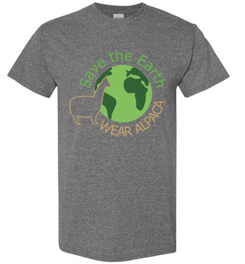 t-shirt: Save the Earth Wear Alpaca Gildan Short-Sleeve Purely Alpaca