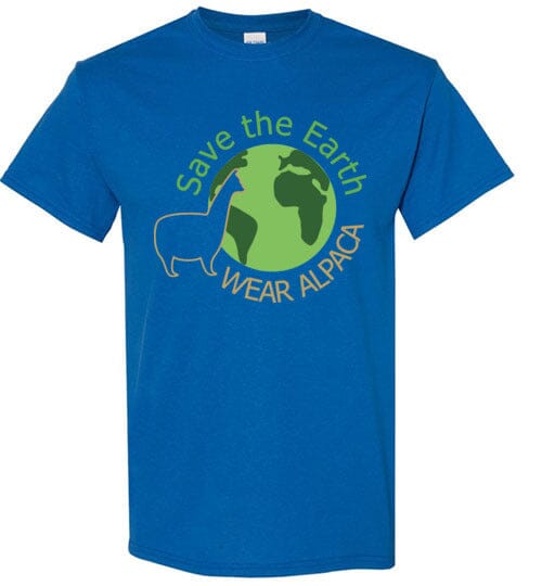 t-shirt: Save the Earth Wear Alpaca Gildan Short-Sleeve Purely Alpaca