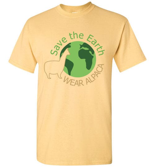 t-shirt: Save the Earth Wear Alpaca Gildan Short-Sleeve Purely Alpaca