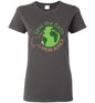 t-shirt: Save the Earth Wear Alpaca - Ladies Cut Purely Alpaca