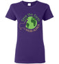 t-shirt: Save the Earth Wear Alpaca  Ladies Short-Sleeve Purely Alpaca