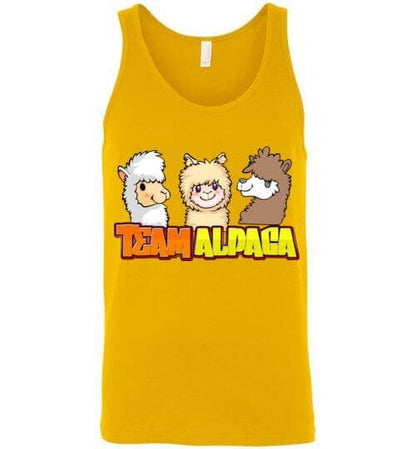 t-shirt: Team Alpaca Canvas Unisex Tank Purely Alpaca