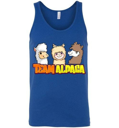 t-shirt: Team Alpaca Canvas Unisex Tank Purely Alpaca