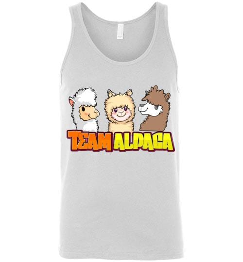 t-shirt: Team Alpaca Canvas Unisex Tank Purely Alpaca