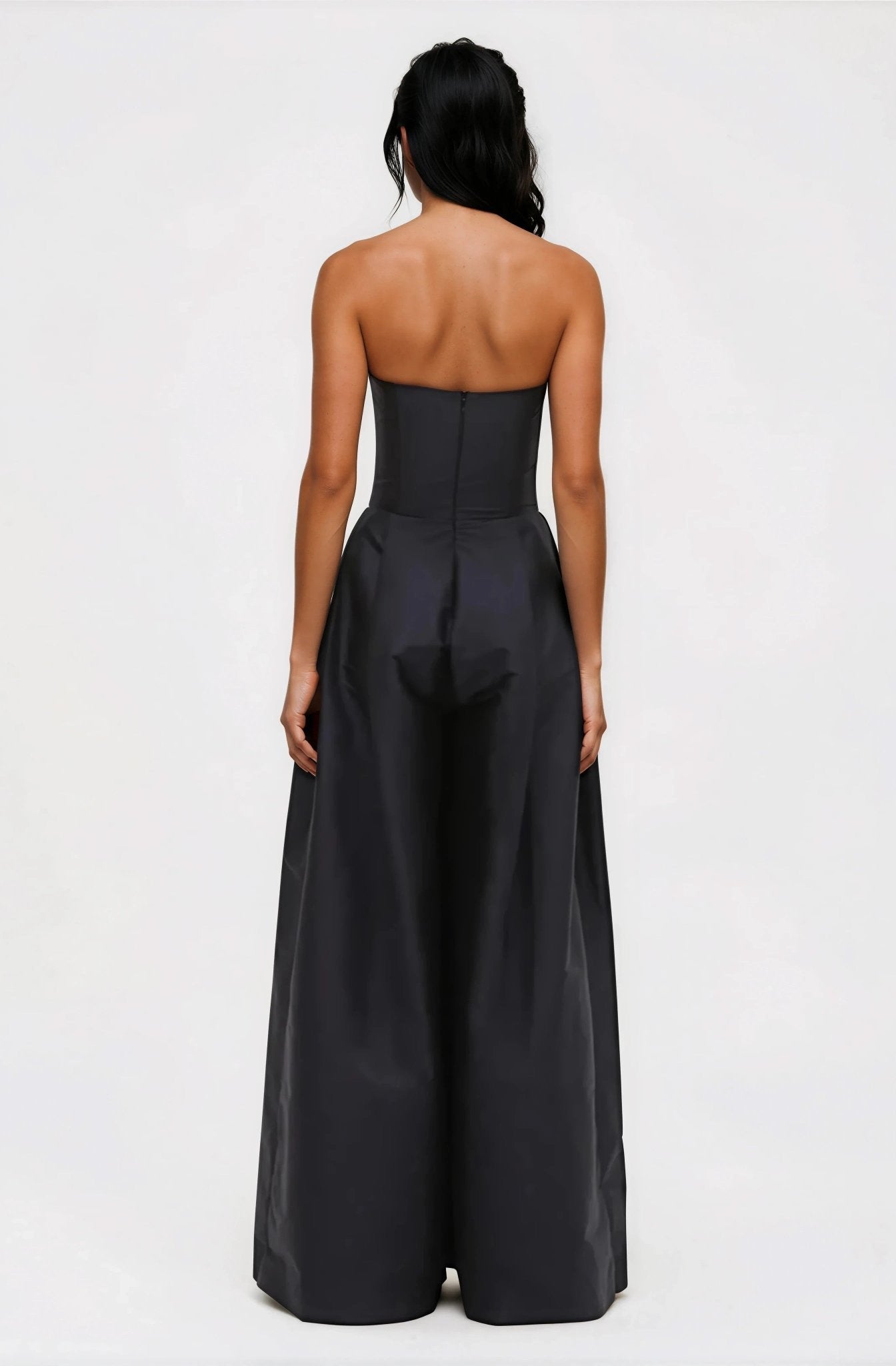 Taffeta Bloom Jumpsuit – Black XO, Tina