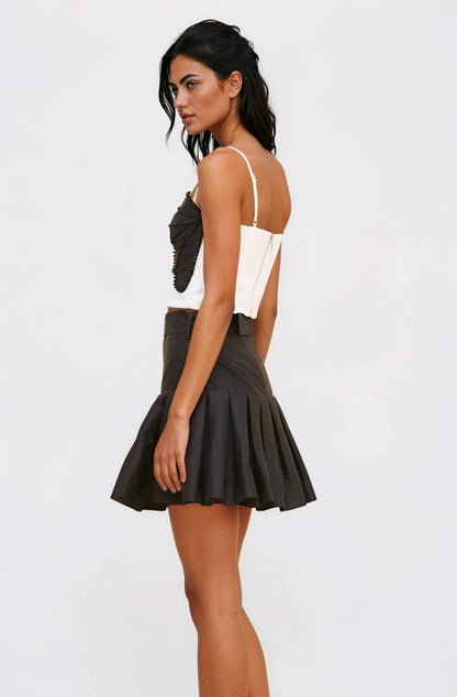 Taffeta Bloom Top - Off White XO, Tina
