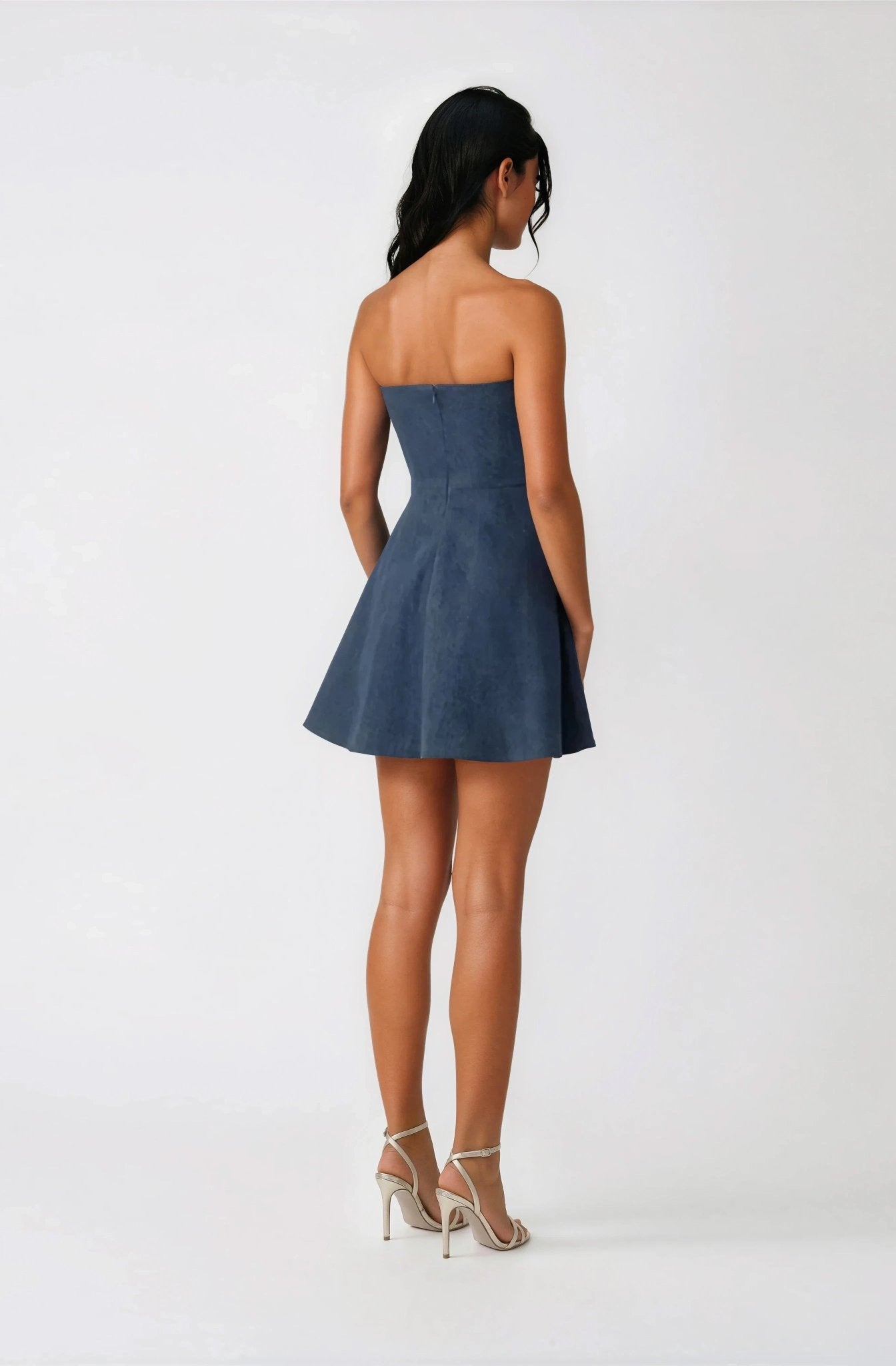 Tai Dress – Dark Denim XO, Tina