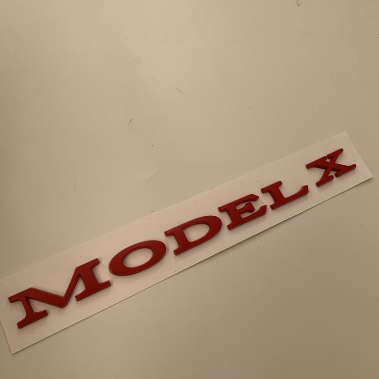 Letter Emblems for TESLA Tailgate | Multiple Colors | 3D ABS Tesery Official Store