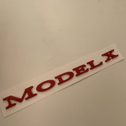 Letter Emblems for TESLA Tailgate | Multiple Colors | 3D ABS Tesery Official Store