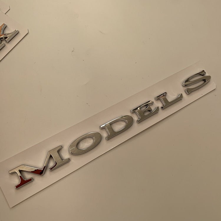 Letter Emblems for TESLA Tailgate | Multiple Colors | 3D ABS Tesery Official Store