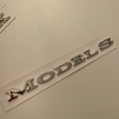 Letter Emblems for TESLA Tailgate | Multiple Colors | 3D ABS Tesery Official Store