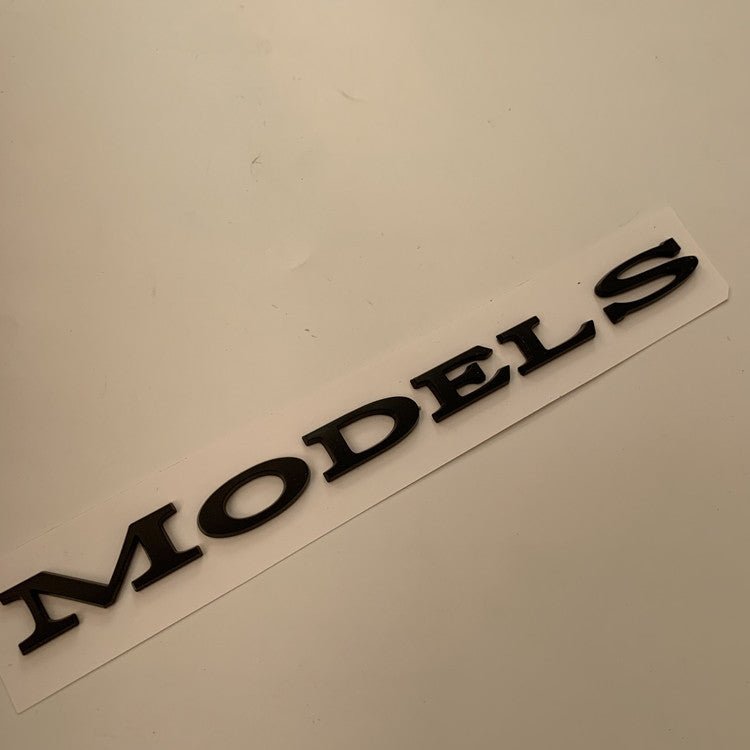 Letter Emblems for TESLA Tailgate | Multiple Colors | 3D ABS Tesery Official Store