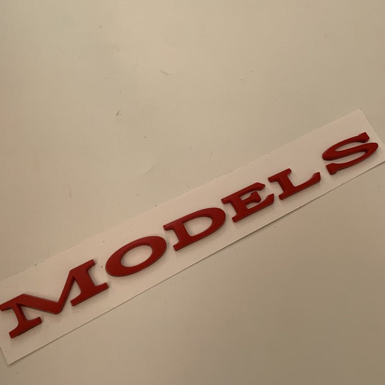 Letter Emblems for TESLA Tailgate | Multiple Colors | 3D ABS Tesery Official Store