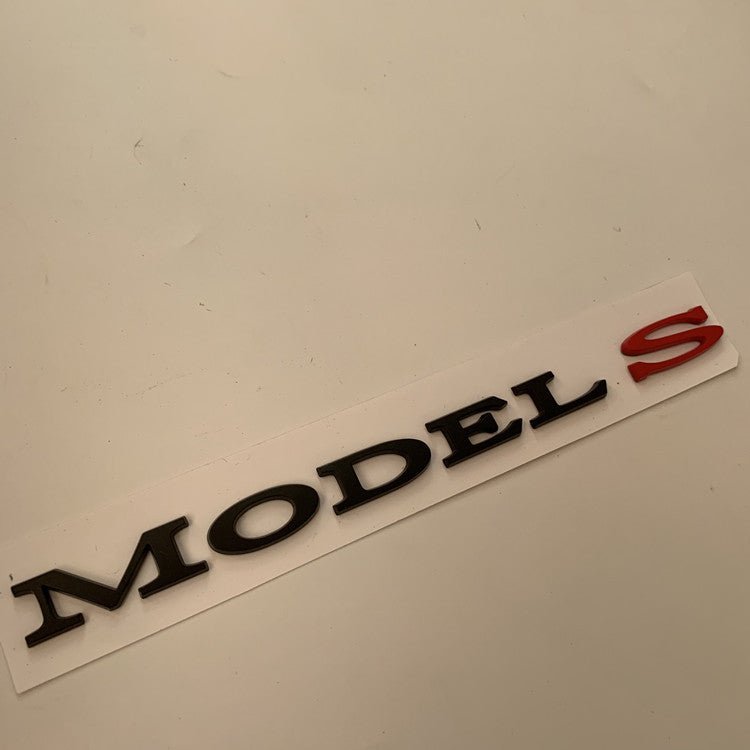 Letter Emblems for TESLA Tailgate | Multiple Colors | 3D ABS Tesery Official Store