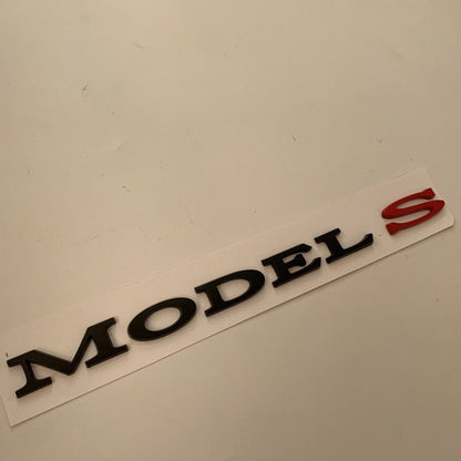 Letter Emblems for TESLA Tailgate | Multiple Colors | 3D ABS Tesery Official Store