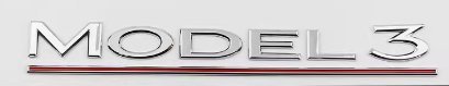 Letter Emblems for TESLA Tailgate | Multiple Colors | 3D ABS Tesery Official Store