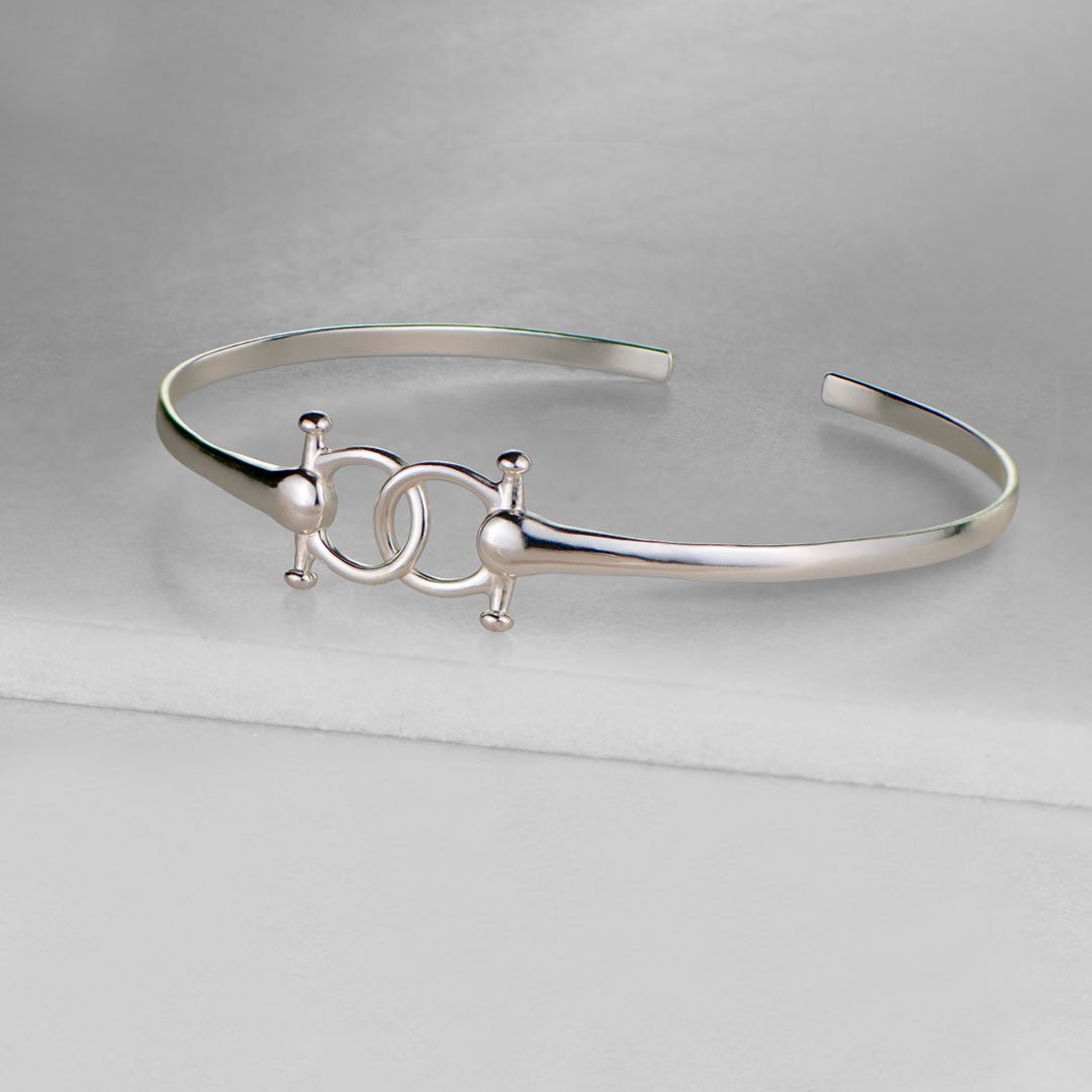 Talisman - Equestrian Horse Bit Choker Necklace in Silver Urban-Equestrian