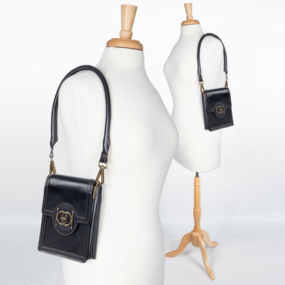 Talisman - Horse Bit Lock Phone Bag in Black Urban-Equestrian