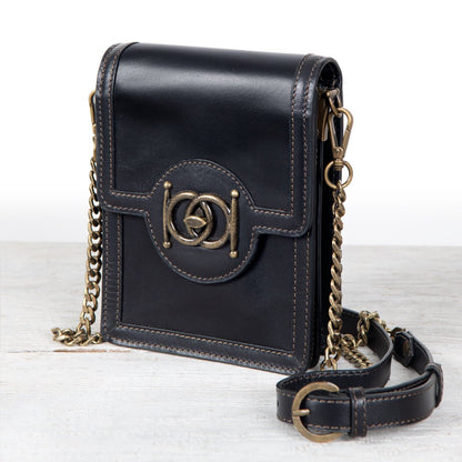 Talisman - Horse Bit Lock Phone Bag in Black Urban-Equestrian