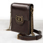 Talisman - Horse Bit Lock Phone Bag in Brown Urban-Equestrian