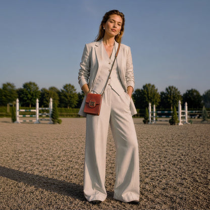 Talisman - Horse Bit Lock Phone Bag in Cognac Urban-Equestrian