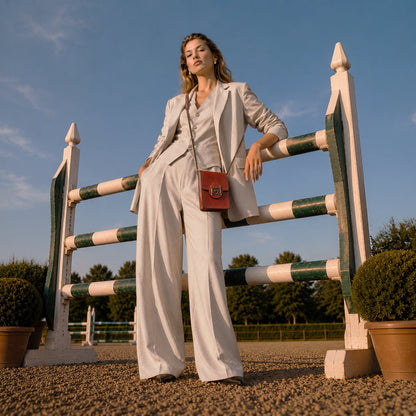 Talisman - Horse Bit Lock Phone Bag in Cognac Urban-Equestrian