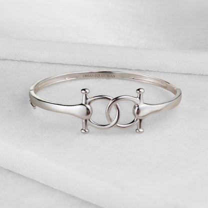 Talisman - Horse Bit Equestrian Ring in Silver Urban-Equestrian