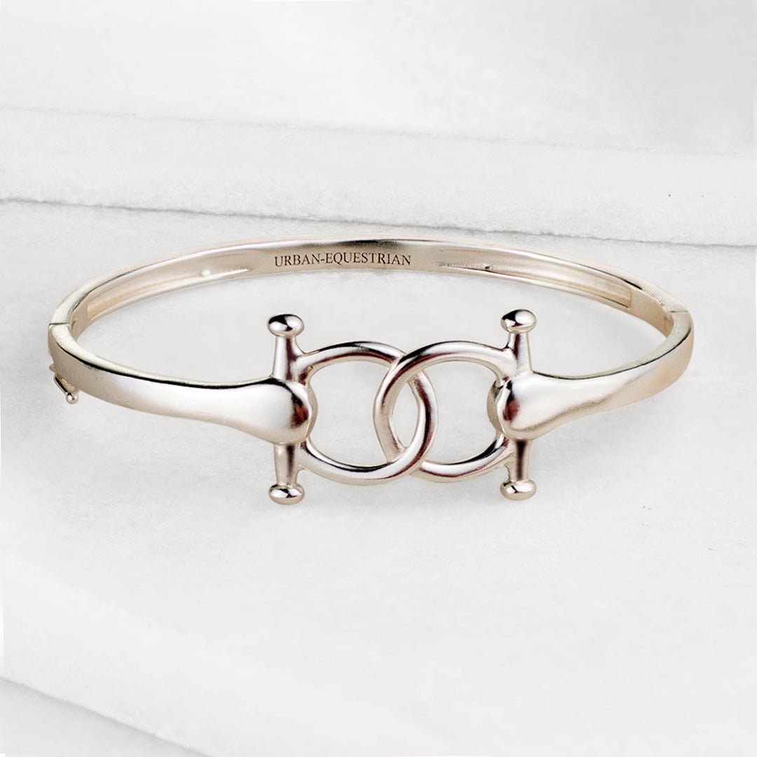 Talisman - Equestrian Horse Bit Bracelet in Silver Urban-Equestrian
