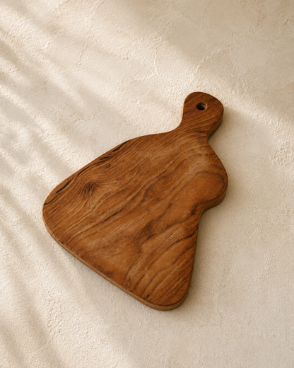 Teak Wavy Charcuterie Boards Village Thrive