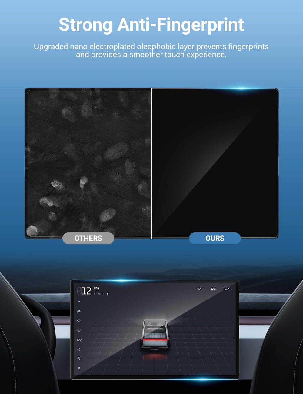 Tempered Screen Protector for Cybertruck Tesery Official Store