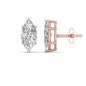 Marquise Diamond 6 Prong Stud Earrings Fascinating Diamonds