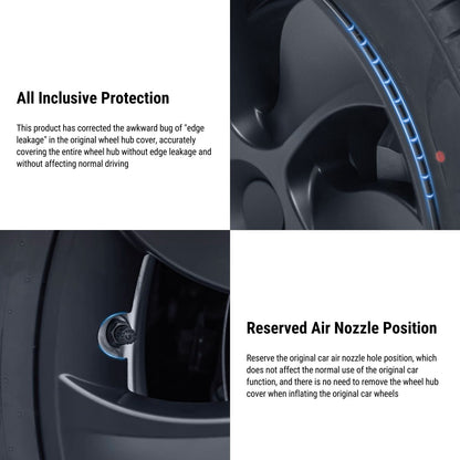 TESERY 18″ 19″ 20″ Wheel Covers for Tesla Model 3 / Model Y (4PCS) Tesery Official Store