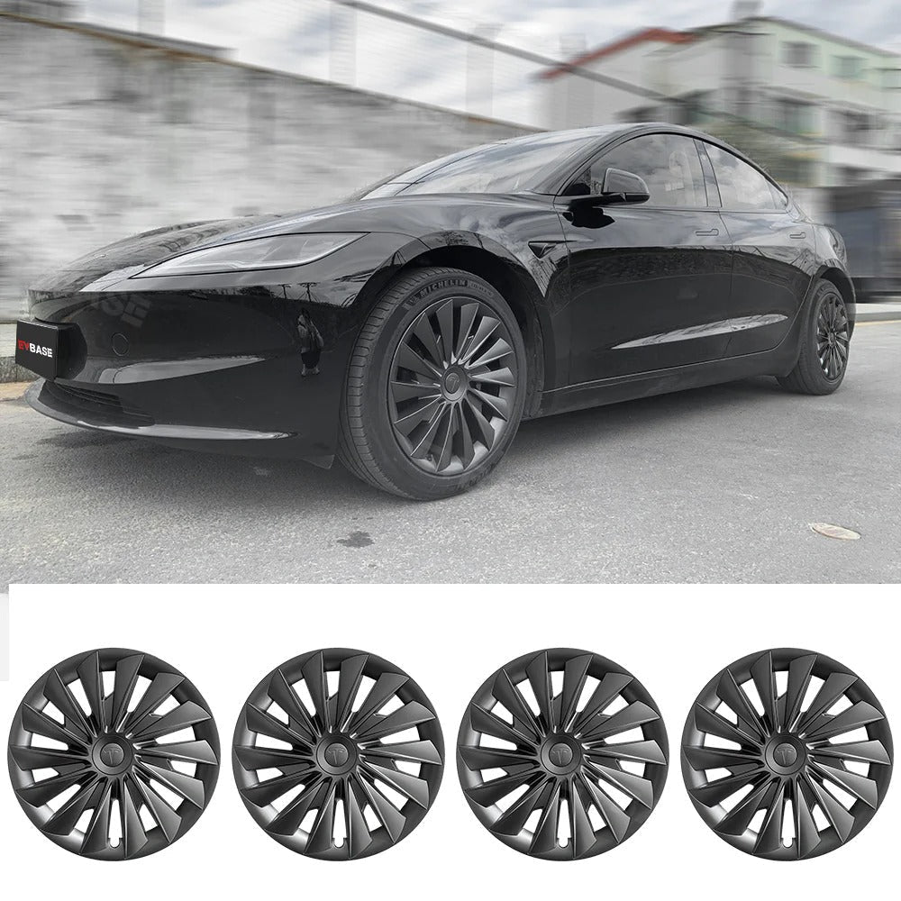 TESERY 18″ Blade Wheel Cover For Model 3 Highland (4PCS) Tesery Official Store