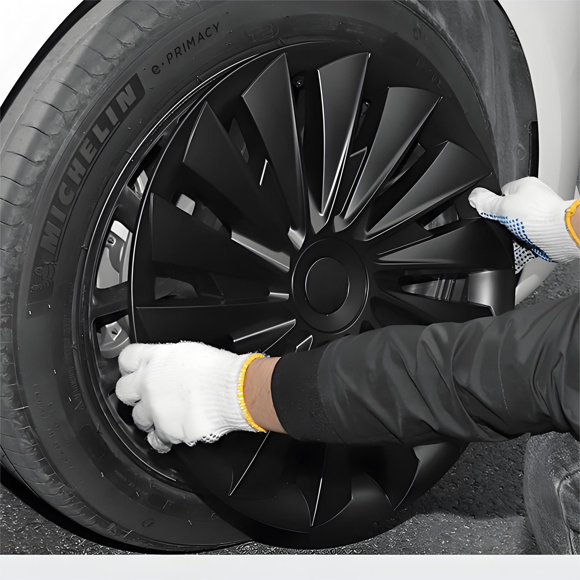 TESERY 18″ Blade Wheel Cover For Model 3 Highland (4PCS) Tesery Official Store