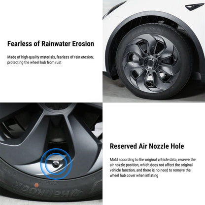 TESERY 19″ Big Blade Wheel Covers For Model Y (4PCS) Tesery Official Store
