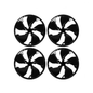 TESERY 19″ Full Wheel Covers for Model Y Juniper (4PCS) Tesery Official Store