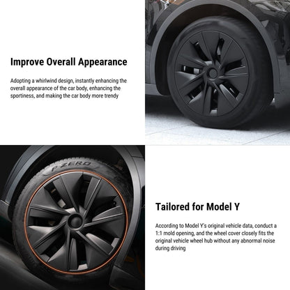 TESERY 19″ Gemini Dark Wheels Cover for Model Y (4PCS) Tesery Official Store