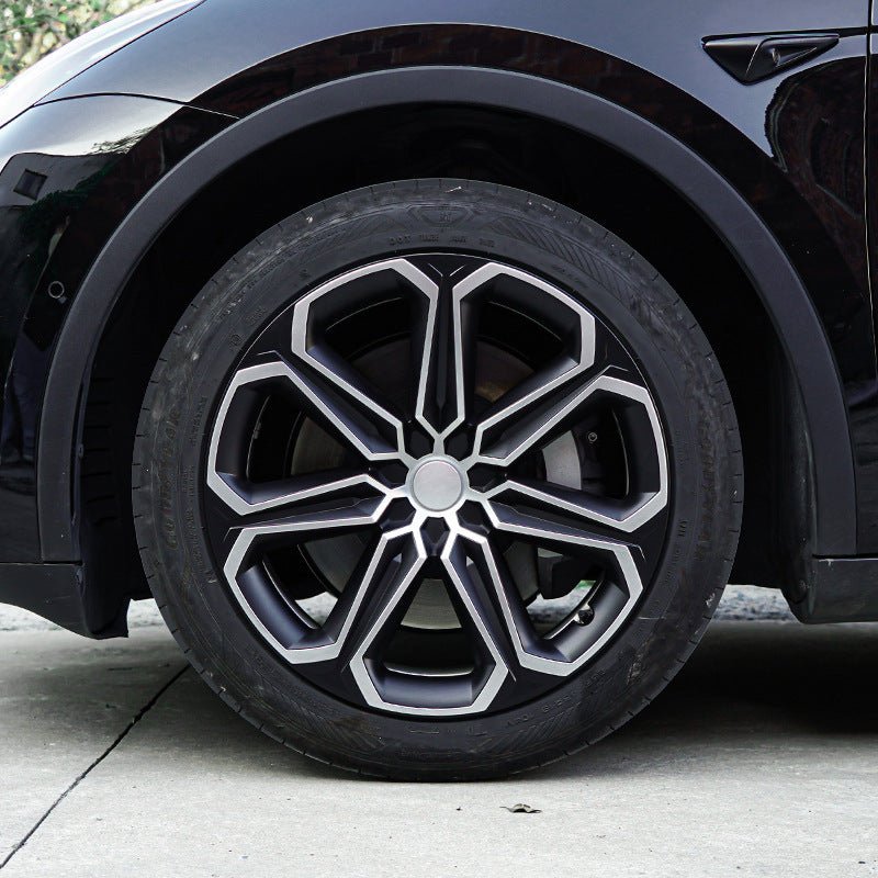 19" Mister ABS Wheel Covers for Model Y Gemini | 4-Piece Set | 2 Colors | Aerodynamic | Exquisite Craftsmanship Tesery Official Store