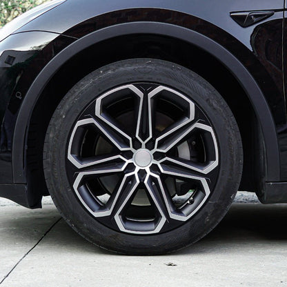19" Mister ABS Wheel Covers for Model Y Gemini | 4-Piece Set | 2 Colors | Aerodynamic | Exquisite Craftsmanship Tesery Official Store
