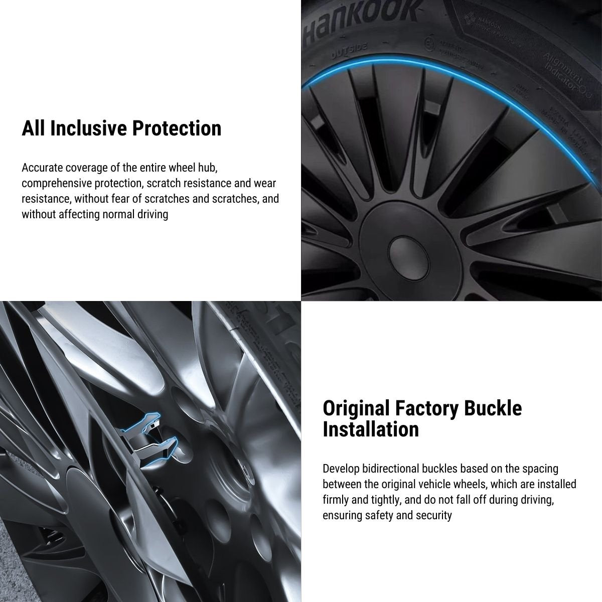 TESERY 19″ Performance Hub Caps For Model Y (4PCS) Tesery Official Store