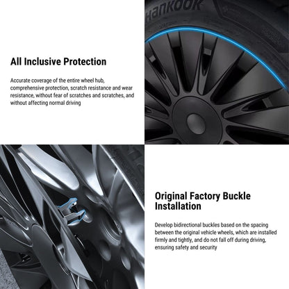 TESERY 19″ Performance Hub Caps For Model Y (4PCS) Tesery Official Store
