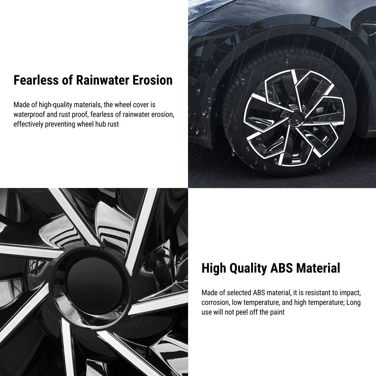TESERY 19″ Trinan Wheel Covers for Model Y (4PCS) Tesery Official Store
