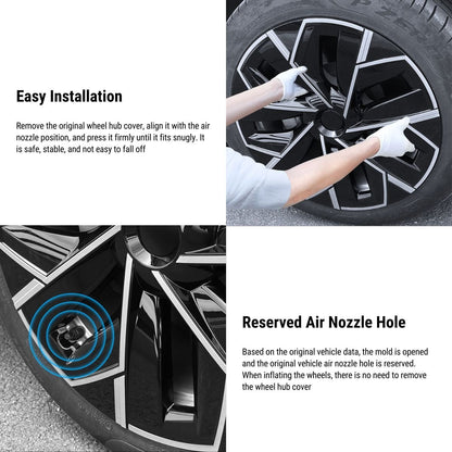 TESERY 19″ Trinan Wheel Covers for Model Y (4PCS) Tesery Official Store