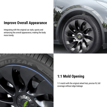 TESERY 19″ Wheel Covers for Model 3 (4PCS) Tesery Official Store